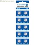 EverActive AG10 G10 LR1130 LR54 1,5 Վ մարտկոցներ (10 հատ)