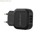 Պլանշետի լիցքավորիչ Qoltec 50191 սպիտակ 17 Վտ