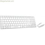 Ստեղնաշար և մկնիկ Esperanza EK122W սպիտակ QWERTY