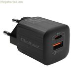 Պատի լիցքավորիչ Qoltec 50764 սև 35 Վտ