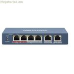 Սեղանի անջատիչ Hikvision DS-3E0106HP-E