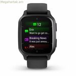 Խելացի ժամացույց GARMIN Venu Sq 2 սև 1,4