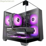 ATX կիսաաշտարակային տուփ Mars Gaming MCVISIONM սև