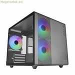ATX կիսաաշտարակային տուփ Mars Gaming MC400 սպիտակ, սև