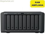 NAS ցանցային պահեստ Synology DS1825+/32G չորս միջուկանի սև