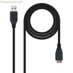 USB 3.0 A-ից Micro USB B մալուխ NANOCABLE 10.01.110-BK