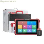 Kingbolen K10 PRO երկկողմանի OBD2 դիագնոստիկ սկաներ CANFD, DoIP և FCA աջակցությամբ