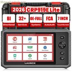 LAUNCH CRP919E Lite երկկողմանի OBD2 դիագնոստիկ սկաներ՝ ECU կոդավորում, CANFD և DoIP