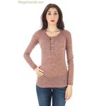 FRED PERRY կանացի վարդագույն սվիտեր [SF-1109]