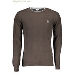 U.S. POLO ASSN. տղամարդու շագանակագույն սվիտեր [SF-1460]
