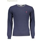 U.S. POLO ASSN. տղամարդու կապույտ սվիտեր [SF-3305]