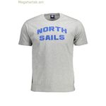 NORTH SAILS տղամարդու մոխրագույն կարճաթև շապիկ [SF-3474]