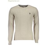 U.S. POLO ASSN. տղամարդու բեժ սվիտեր [SF-4074]