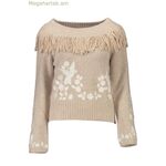 BLUGIRL կանացի բեժ սվիտեր [SF-8759]
