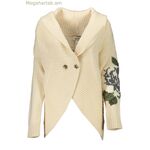 BLUGIRL կանացի բեժ կարդիգան [SF-8782]