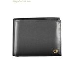 CALVIN KLEIN տղամարդու սև դրամապանակ [SF-14270]