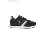 U.S. POLO ASSN. տղամարդու սև սպորտային կոշիկներ [SF-15462]