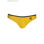 KARL LAGERFELD BEACHWEAR կանացի դեղին լողավարտիք [SF-17897]