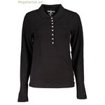 TOMMY HILFIGER կանացի սև երկարաթև պոլո շապիկ [SF-22855]