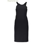 PATRIZIA PEPE կանացի սև երկար զգեստ [SF-28351]