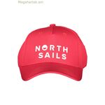 NORTH SAILS տղամարդու կարմիր գլխարկ [SF-29249]