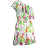 DESIGUAL կանացի սպիտակ կարճ զգեստ [SF-37981]