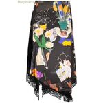 DESIGUAL կանացի սև կիսաշրջազգեստ [SF-43648]