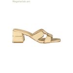 LAURA BIAGIOTTI կանացի բեժ սանդալներ [SF-46133]