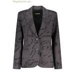 DESIGUAL կանացի սև դասական բաճկոն [SF-48341]