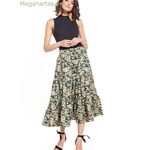Tessita երկար կիսաշրջազգեստ — բազմերանգ [MW-152857]