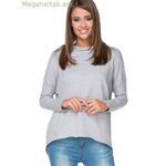 Tessita սպորտային քիմոնո սվեթշերտ, մոխրագույն [MW-107345]