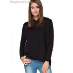 Tessita սվիթշոթ կիմոնո հուդով — սև [MW-107346]