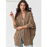 Makadamia կարդիգան մոդել 217408 — բեժ [MW-217408]