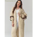 Makadamia քարդիգան մոդել 226865, բեժ [MW-226865]