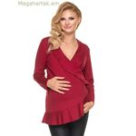 PeeKaBoo հղիության բլուզ մոդել 157822 — կարմիր [MW-157822]