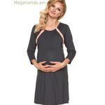 PeeKaBoo հղիության գիշերազգեստ, մոխրագույն [MW-159433]