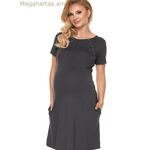 PeeKaBoo հղիության գիշերազգեստ — մոխրագույն [MW-157721]
