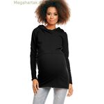 PeeKaBoo հղիության սվետշերտ մոդել 84463 — սև [MW-84463]