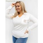 Relevance մեծ չափի բլուզ — բեժ (մոդել 223934) [MW-223934]