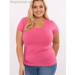 Relevance մեծ չափի T-shirt մոդել 211768 — վարդագույն [MW-211768]