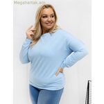 Relevance մեծ չափերի բլուզ, մոդել 223924 — կապույտ [MW-223924]