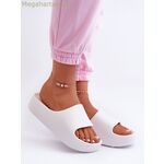 Step in style շլոփներ՝ սպիտակ, խոշոր պլատֆորմով [MW-198279]