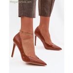 Step in style բարձրակրունկ կոշիկներ՝ շագանակագույն [MW-225411]