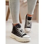 Step in style մոդել 199907 կանացի սնիկերներ, սև [MW-199907]