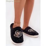 Step in style կանացի տնային սլիպերներ — սեւ [MW-221501]