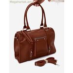 Step in style օրական պայուսակ, շագանակագույն [MW-230391]