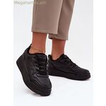 Step in style կանացի պլատֆորմ սնիկեր, սև [MW-224932]