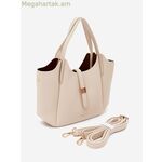 Step in style մոդել 230341 օրական ձեռքի պայուսակ — բեժ [MW-230341]
