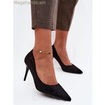 Step in style բարձրակրունկներ՝ սև (stiletto) [MW-228766]