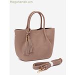 Step in style կանացի օրական պայուսակ — բեժ [MW-230367]